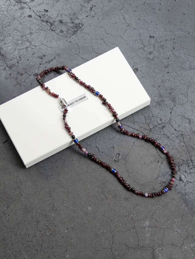 soe "Amulet Long Necklace" - D.PURPLE