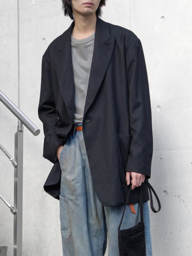 soe "Reversible Over Jacket" - BLACK