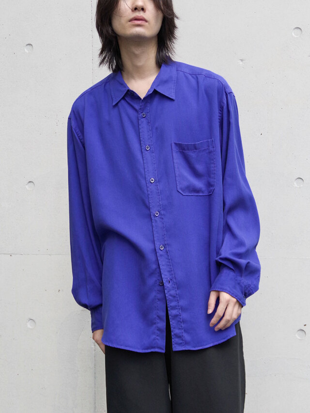 soe "Garment Dyed Dad Shirts" - BLUE