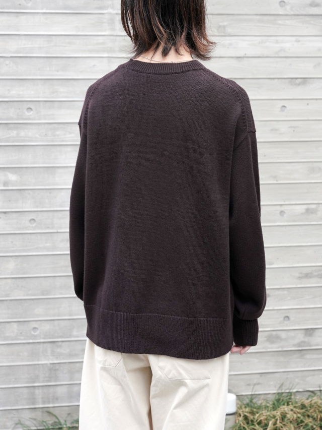 STUDIO NICHOLSON スタジオニコルソン ニット STUDIO NICHOLSON (スタジオニコルソン) ENGLISH LAMBSWOOL THE BIG