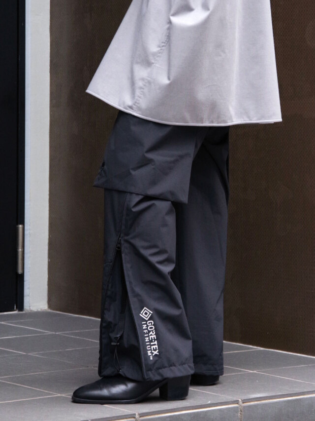 D-VEC × ALMOSTBLACK "GORE-TEX INFINIUM 2L TROUSERS"