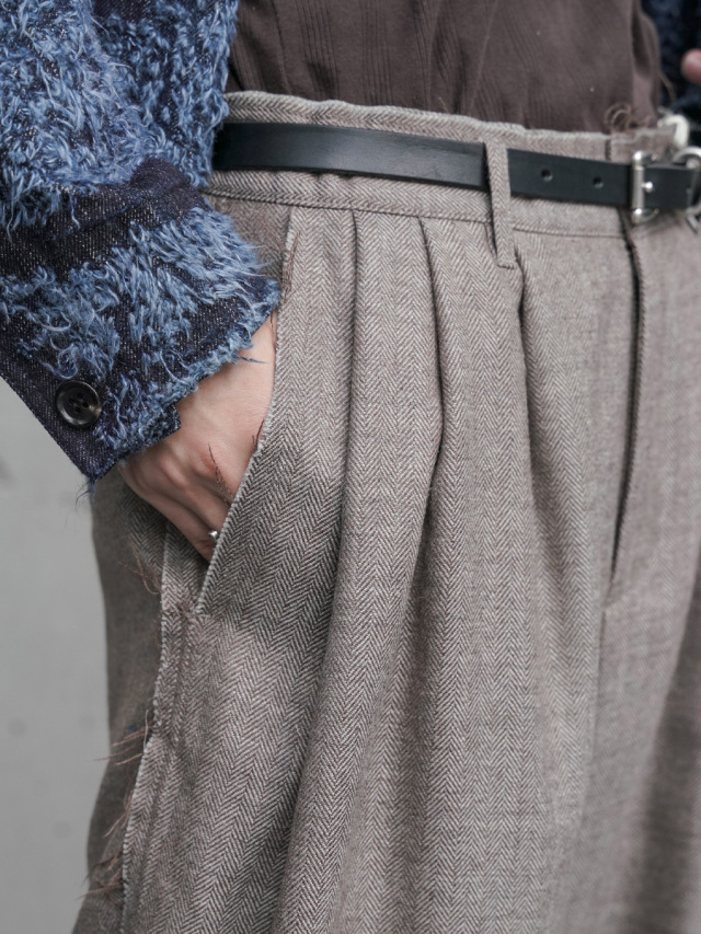 urig R.NEP SCHADEN 3TUCK PANTS 3 美品　別注 Urig (ウーリッヒ) 