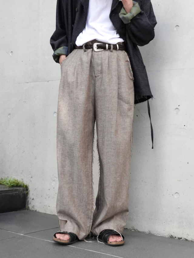Urig "HRB SCHADEN 3TUCK PANTS NL" - BROWN