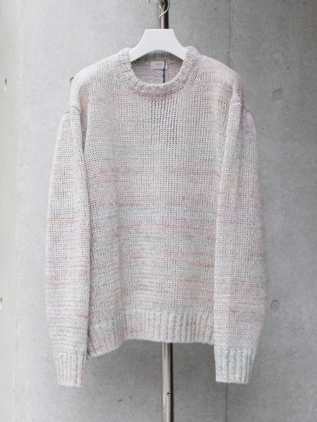 URU "CREW NECK KNIT" - L.BEIGE