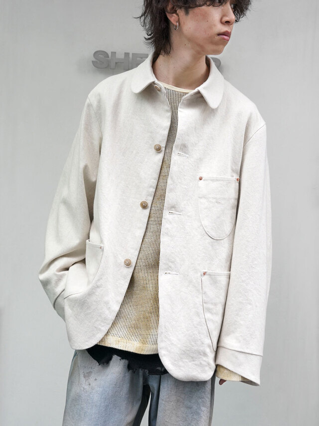 URU "COTTON HEMP - COVERALL JACKET"