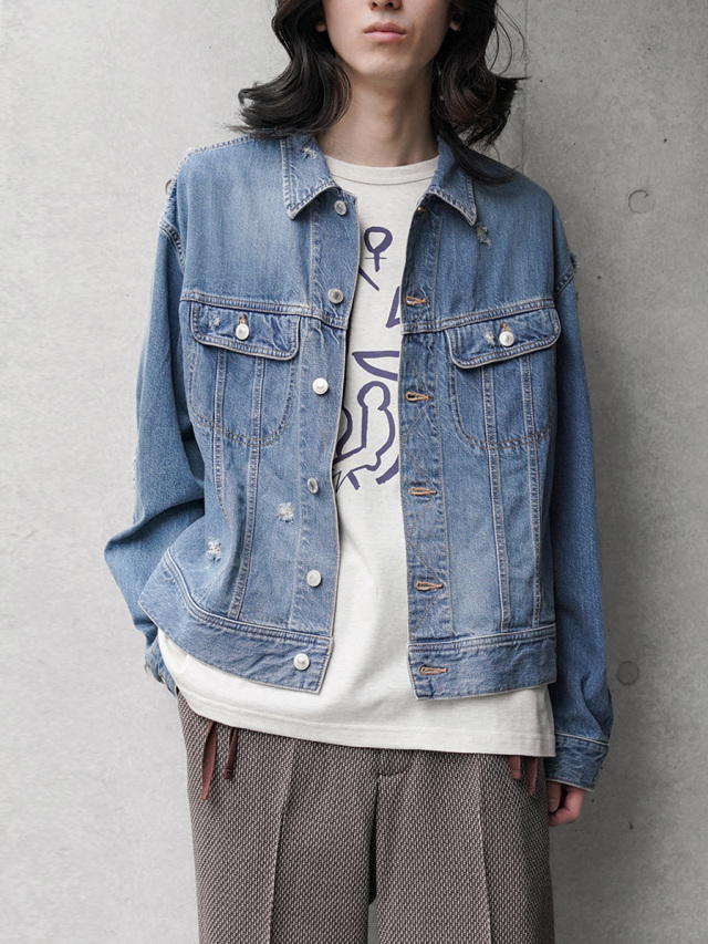 URU "COTTON DENIM - DENIM JACKET"