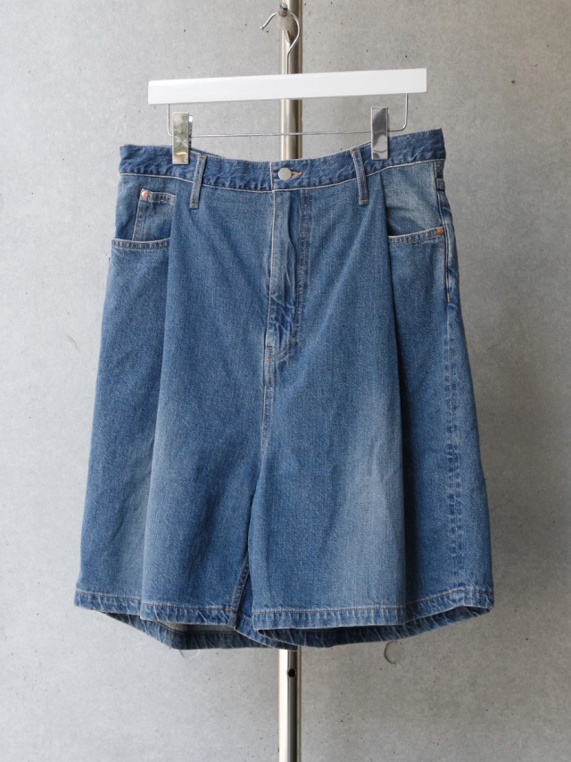 URU "COTTON DENIM - DENIM SHORTS"