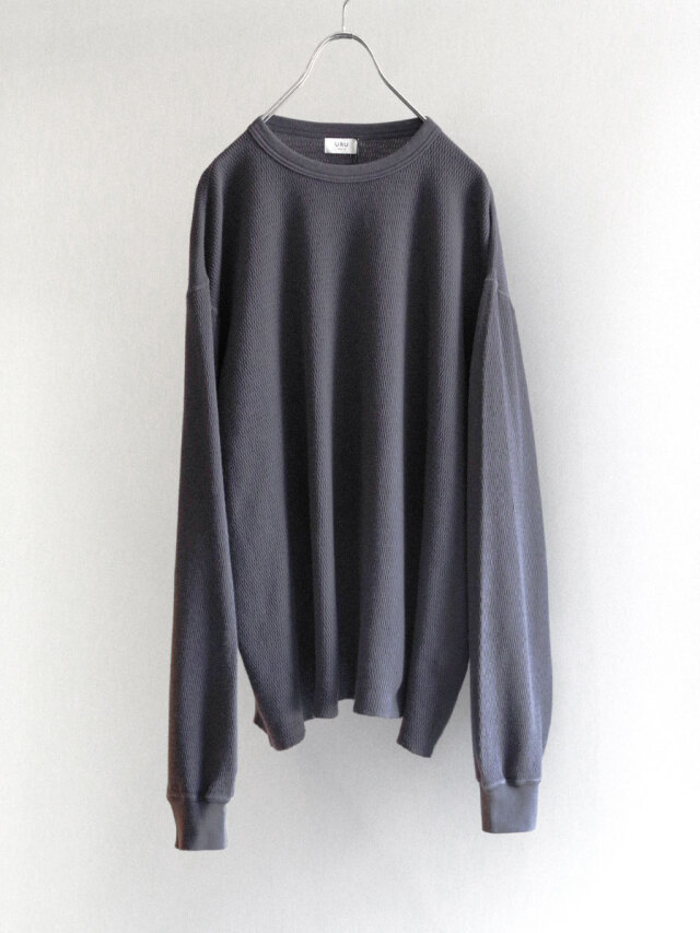URU "CREW NECK L/S TEE" - I.BLACK