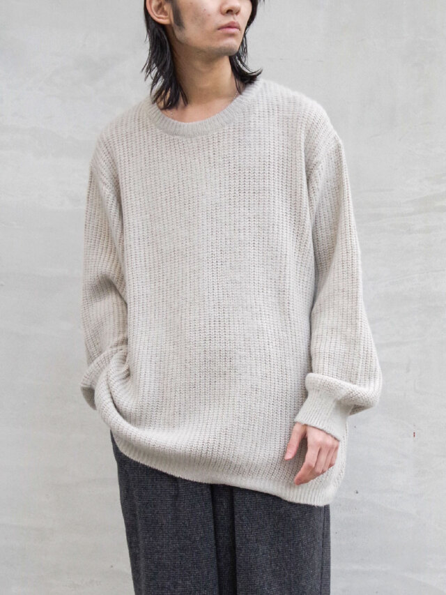 URU "CREW NECK KNIT" - L. BEIGE