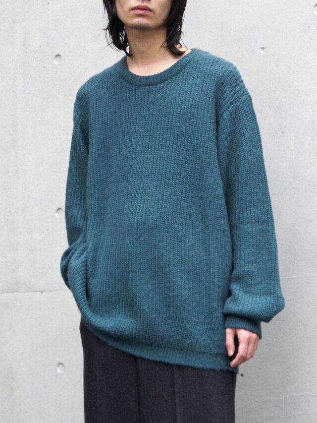 URU "CREW NECK KNIT" - D. GREEN
