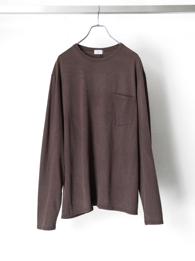 URU "CREW NECK L/S TEE B" - F.BROWN