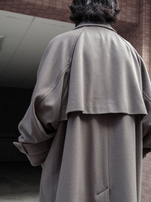 ジャケット・アウター VOAAOV S100 WOOL BEAVER DOUBLE LONG COAT VOAAOV コート ジャケット 「VOAAOV」 S100 WOOL PILE Hoodie