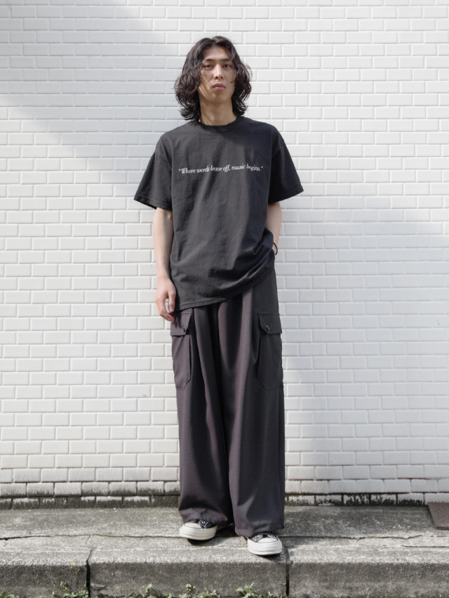 VOAAOV パンツ 新品未使用品 ヴォアーブ Charcoal 1 2023SS VOAAOV （ヴォアーブ） 