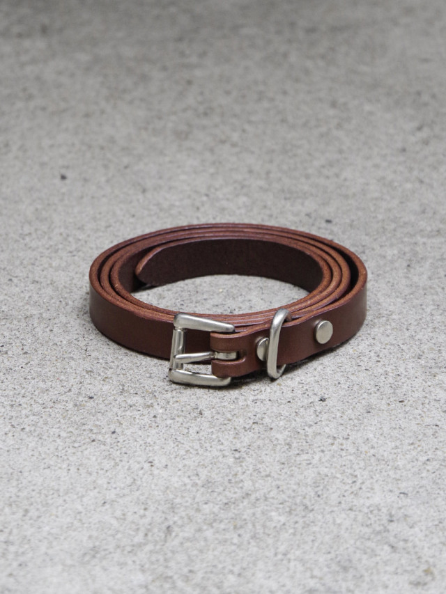 YOKO SAKAMOTO "STANDARD BELT SLIM" - BROWN