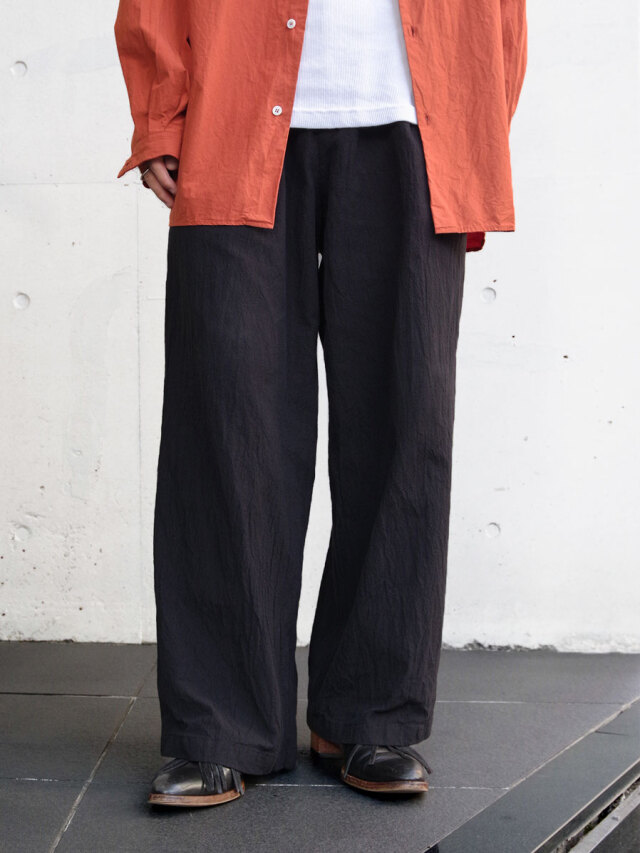 YOKO SAKAMOTO "WEAVERS BAGGY TROUSERS"