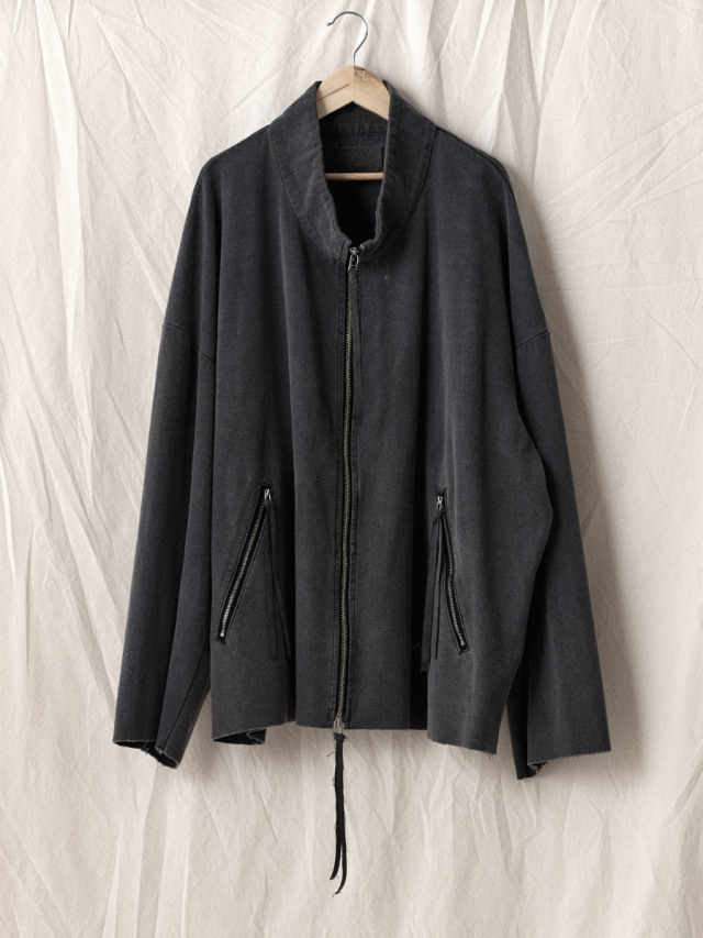 YOKO SAKAMOTO "MOUNTAIN ZIP BLOUSON" - CARBON