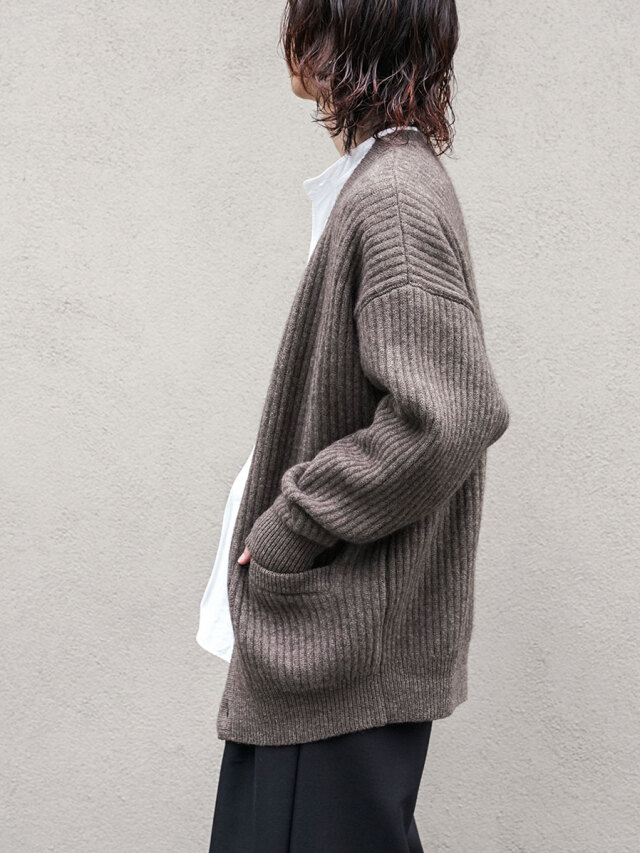 トップス YOKO SAKAMOTO KNIT CARDIGAN Namu Shop - Yoko Sakamoto Cardigan - Gray