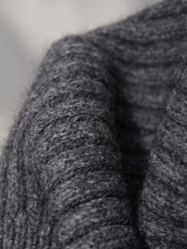 yoko sakamoto ヨーコサカモト 24ss ニットジャケット グレー 2023AW】 YOKO SAKAMOTO (ヨーコサカモト) 