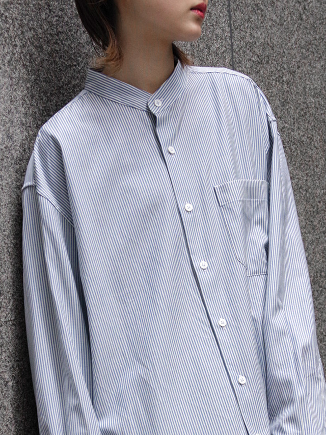 YOKOSAKAMOTO ヨーコサカモト シャツ ブルー 2022AW】 YOKO SAKAMOTO (ヨーコサカモト) 