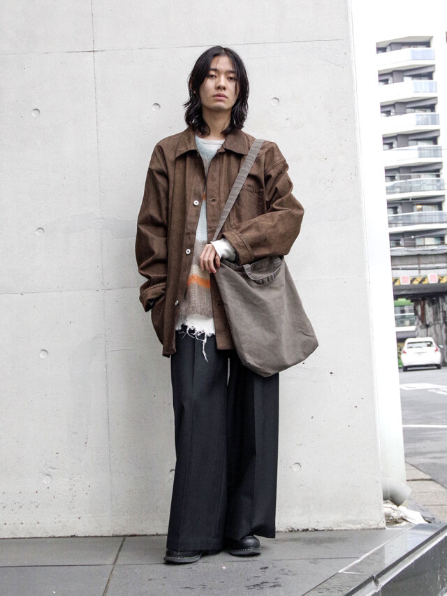 新品 ヨーコサカモト 25SS RESEARCHER BAG ブラック 5440 2025SS】 YOKO SAKAMOTO (ヨーコサカモト) 
