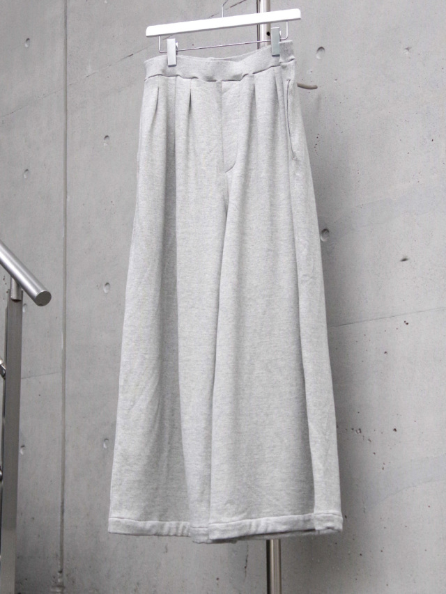 YOKO SAKAMOTO "SUPER HIGHWET HAKAMA PANTS" - HEATHER GRAY