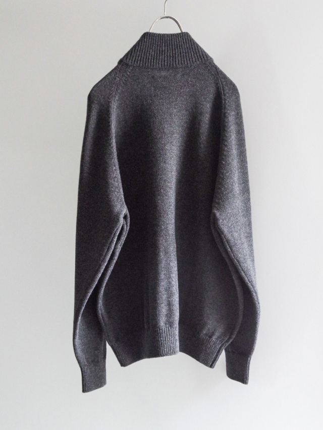 yoko sakamoto ヨーコサカモト 24ss ニットジャケット グレー YOKO SAKAMOTO - ヨーコ サカモト | 公式通販サイト | ACRMTSM