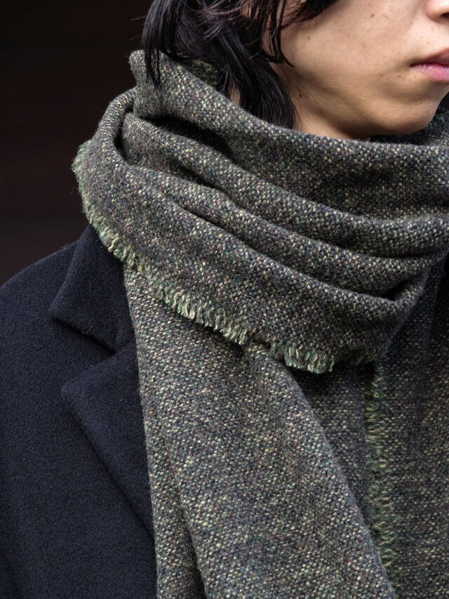 新品　yoko sakamoto マフラー　ヨーコサカモト　スカーフ 新品 yoko sakamoto マフラー ヨーコサカモト スカーフ 2025AW】 YOKO