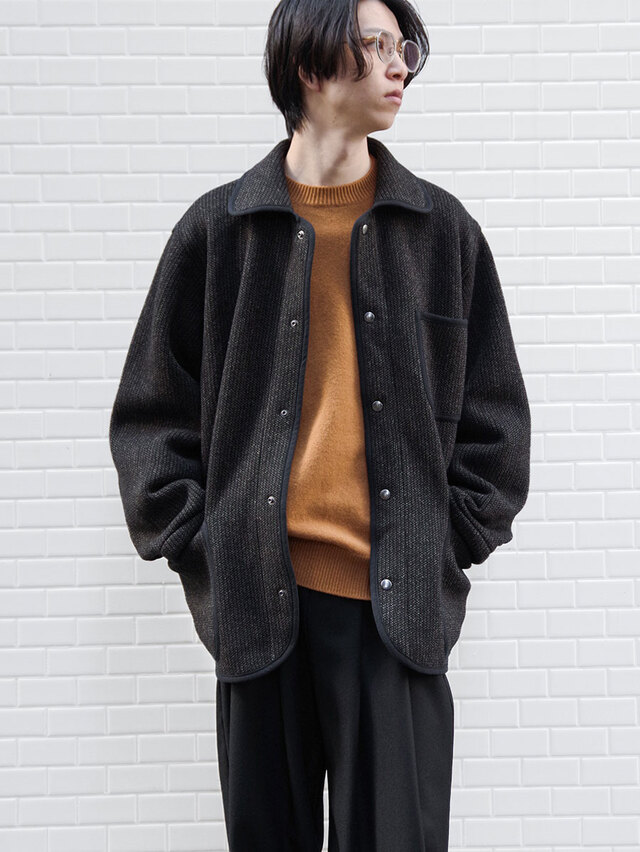 YOKO SAKAMOTO "BC WORK JACKET" - BLACK