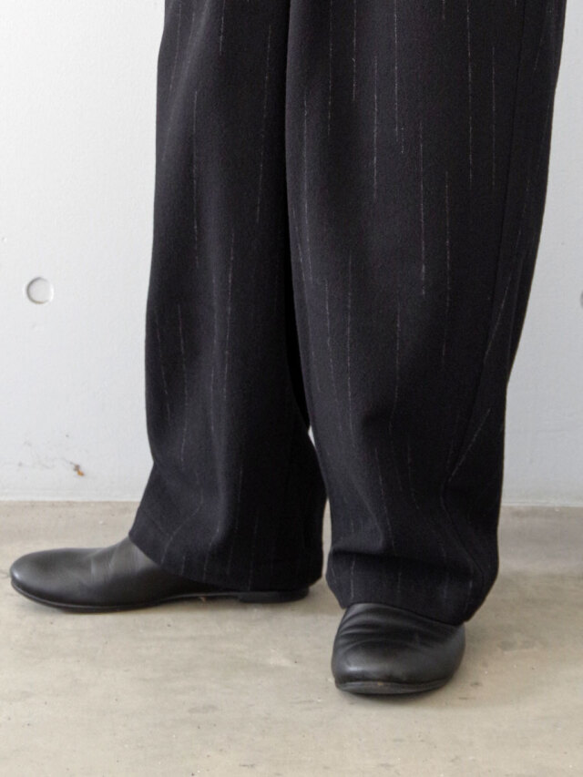 パンツ YOKO SAKAMOTO (M)Double Pleated Trousers YOKO SAKAMOTO ( ヨーコサカモト ) / DOUBLE PLEATED TROUSERS