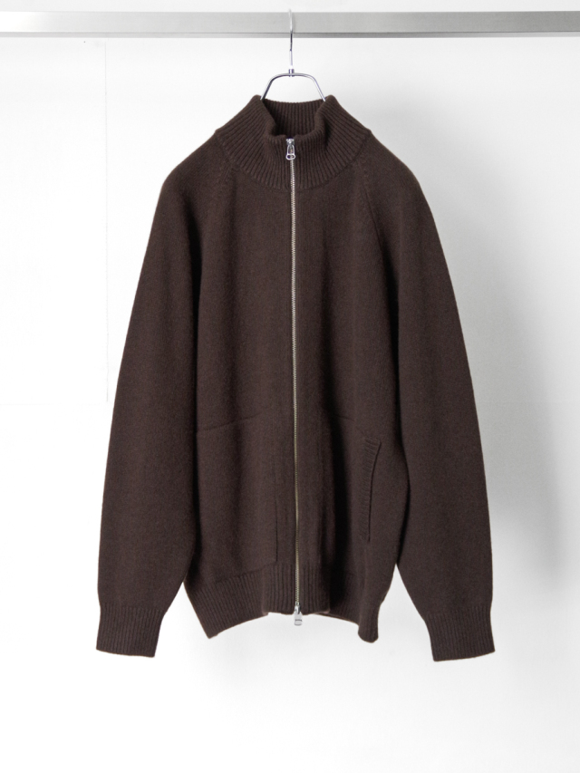 YOKO SAKAMOTO "DRIVERS KNIT" - BROWN