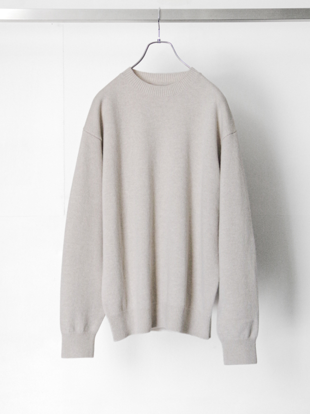 YOKO SAKAMOTO "CREW NECK KNIT" - ECRU