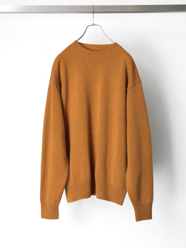 YOKO SAKAMOTO "CREW NECK KNIT" - ORANGE