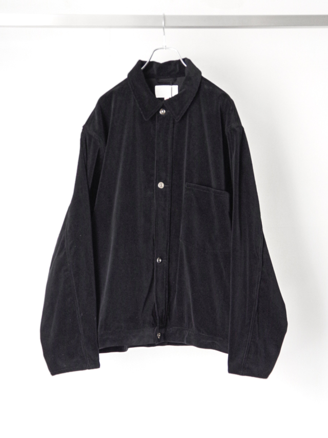 YOKO SAKAMOTO "WORK BLOUSE" - BLACK