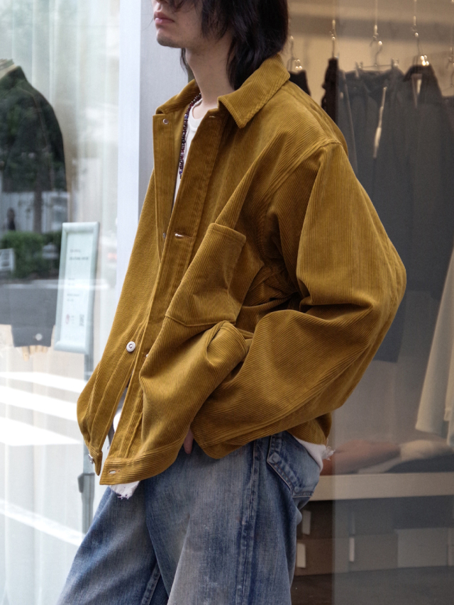 YOKO SAKAMOTO "WORK BLOUSE" - AMBER