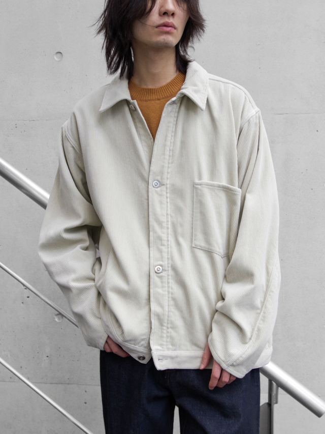 YOKO SAKAMOTO "WORK BLOUSE" - IVORY