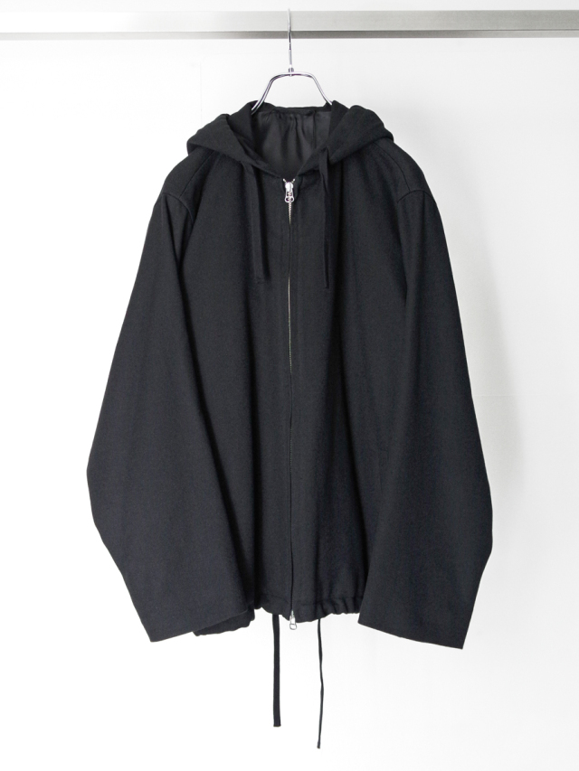 YOKO SAKAMOTO "HOODIE JACKET" - BLACK