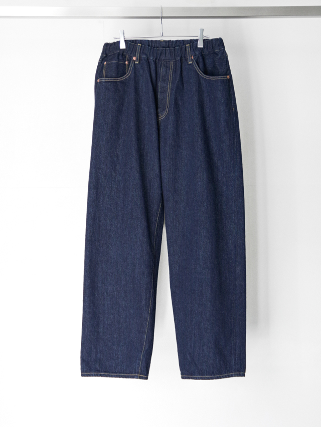 YOKO SAKAMOTO "5POCKET EASY PANTS" - INDIGO