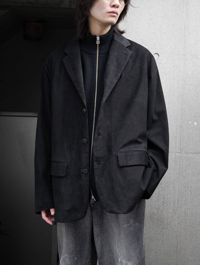 YOKO SAKAMOTO "SUIT JACKET" - BLACK - NU