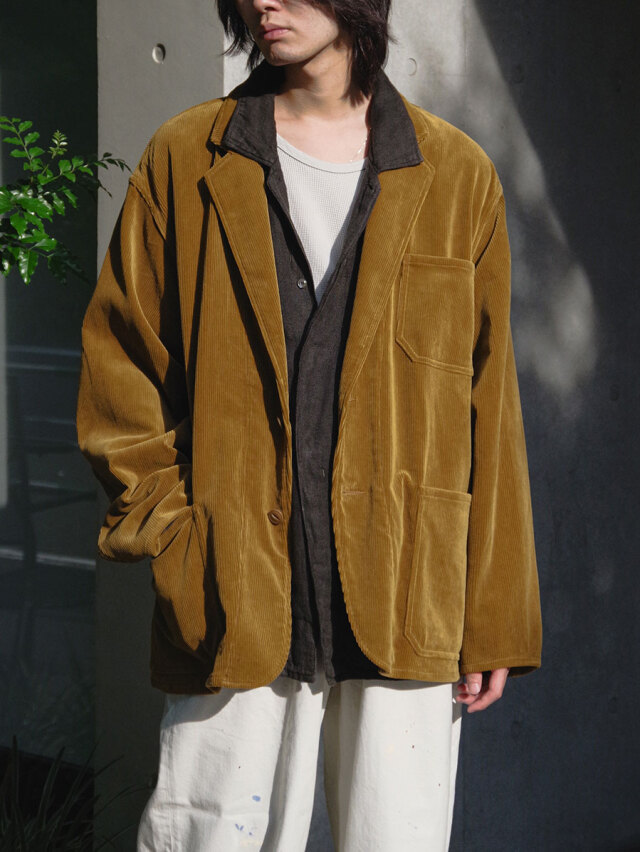 YOKO SAKAMOTO "WORK SUIT JACKET" - AMBER