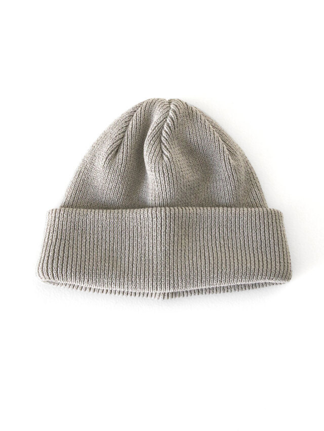 YOKO SAKAMOTO "KNIT BIG WATCH CAP" - BEIGE