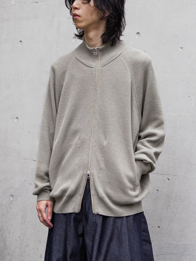 YOKO SAKAMOTO "DRIVERS KNIT" - BEIGE