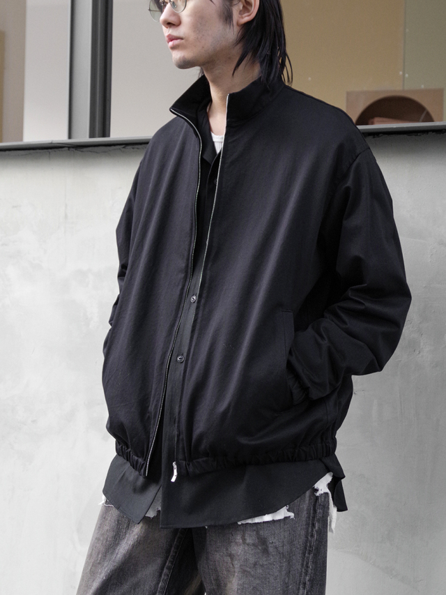 YOKO SAKAMOTO "TRACK JACKET" - BLACK