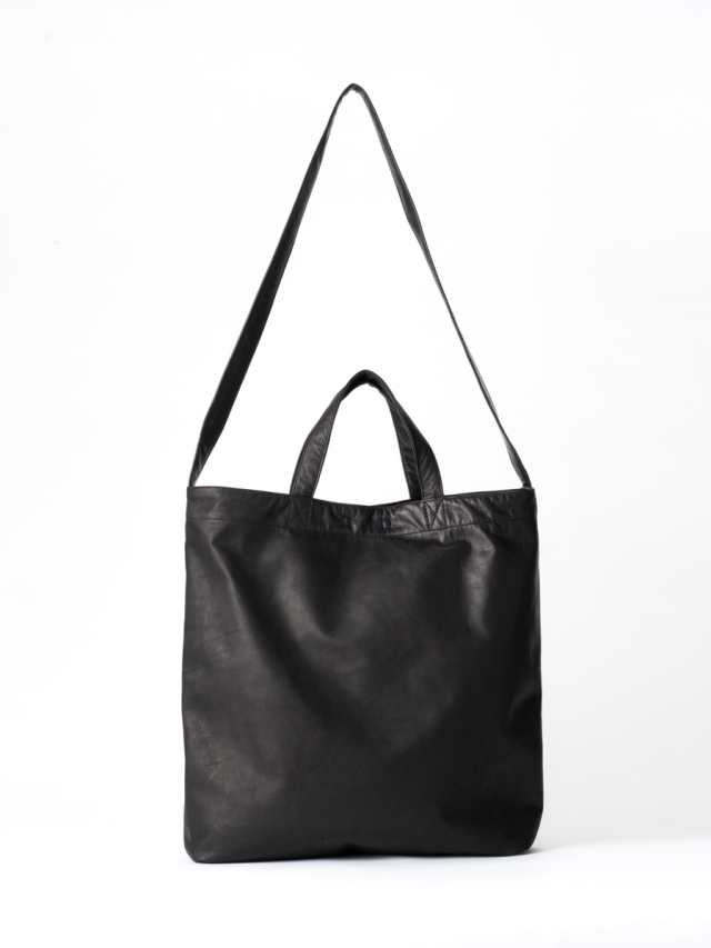 YOKO SAKAMOTO "LEATHER RESEARCHER BAG - LARGE"
