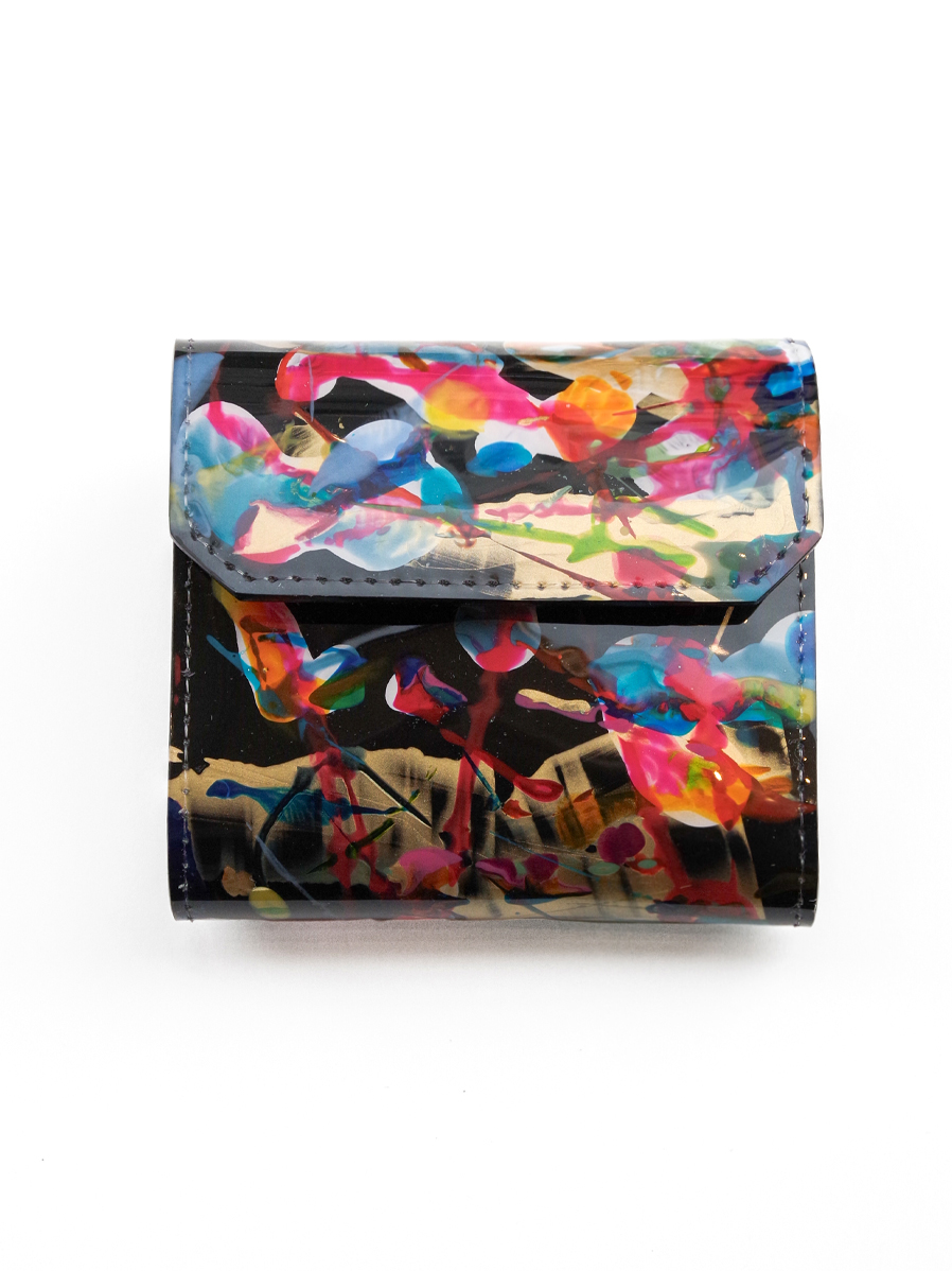 macromauro "PAINT WALLET P" - BLACK/B