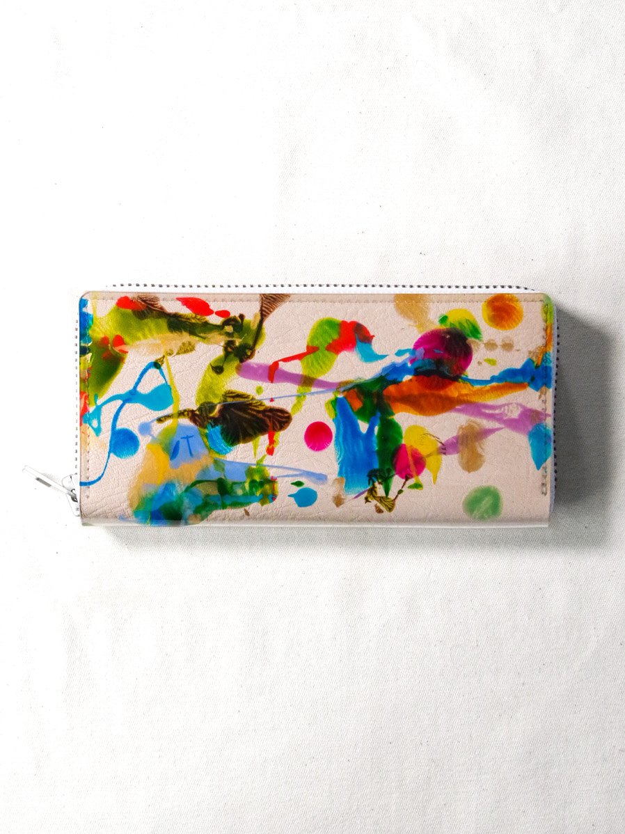 macromauro (マクロマウロ) // "PAINT LONG WALLET" ＜長財布＞ - NUME"A"