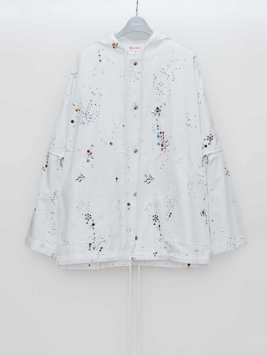 MASU "SEPARATE GALAXY PARKA" - WHITE