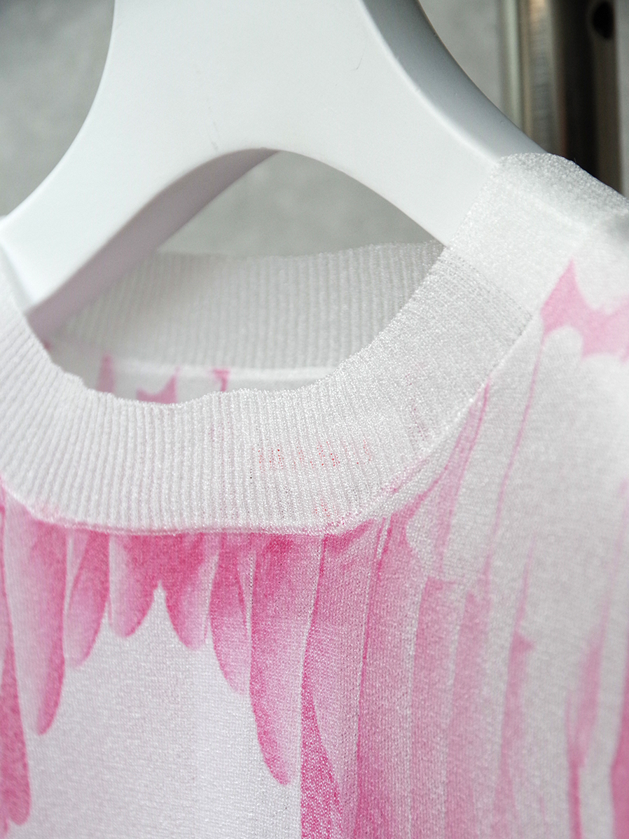 MASU（エムエーエスユー）のCLEAR ANGEL WING SWEATER CLEAR