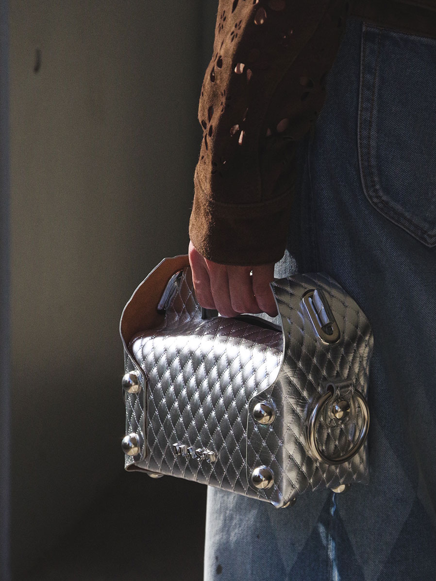 希少　新品未使用　MASU Leather Cake Bag Chain Leather Cake Bag - Black - MASU– MASU Official Online Store