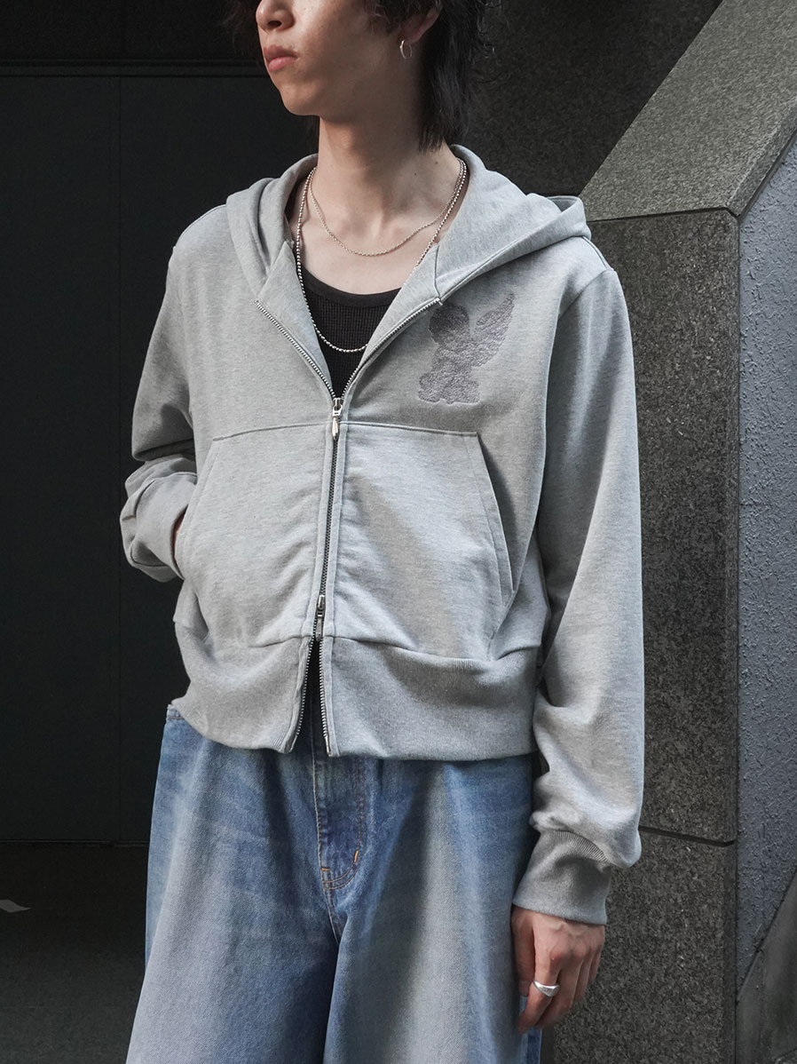 MASU "MB ZIP-UP HOODIE" - GRAY