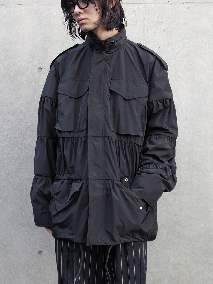MASU 【エムエーエスユー】 13 STADIUM JACKET BLACK MASU / 13 STADIUM JACKET-MASU(エムエーエスユー)の通販EQUAL
